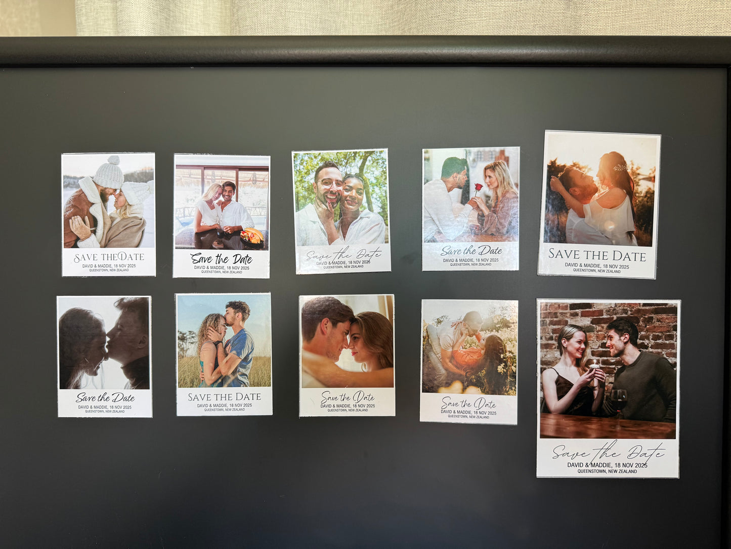 Save the Date Photo Magnets – Announce Your Special Day with Style! (Available in Multiple Sizes & Sets)