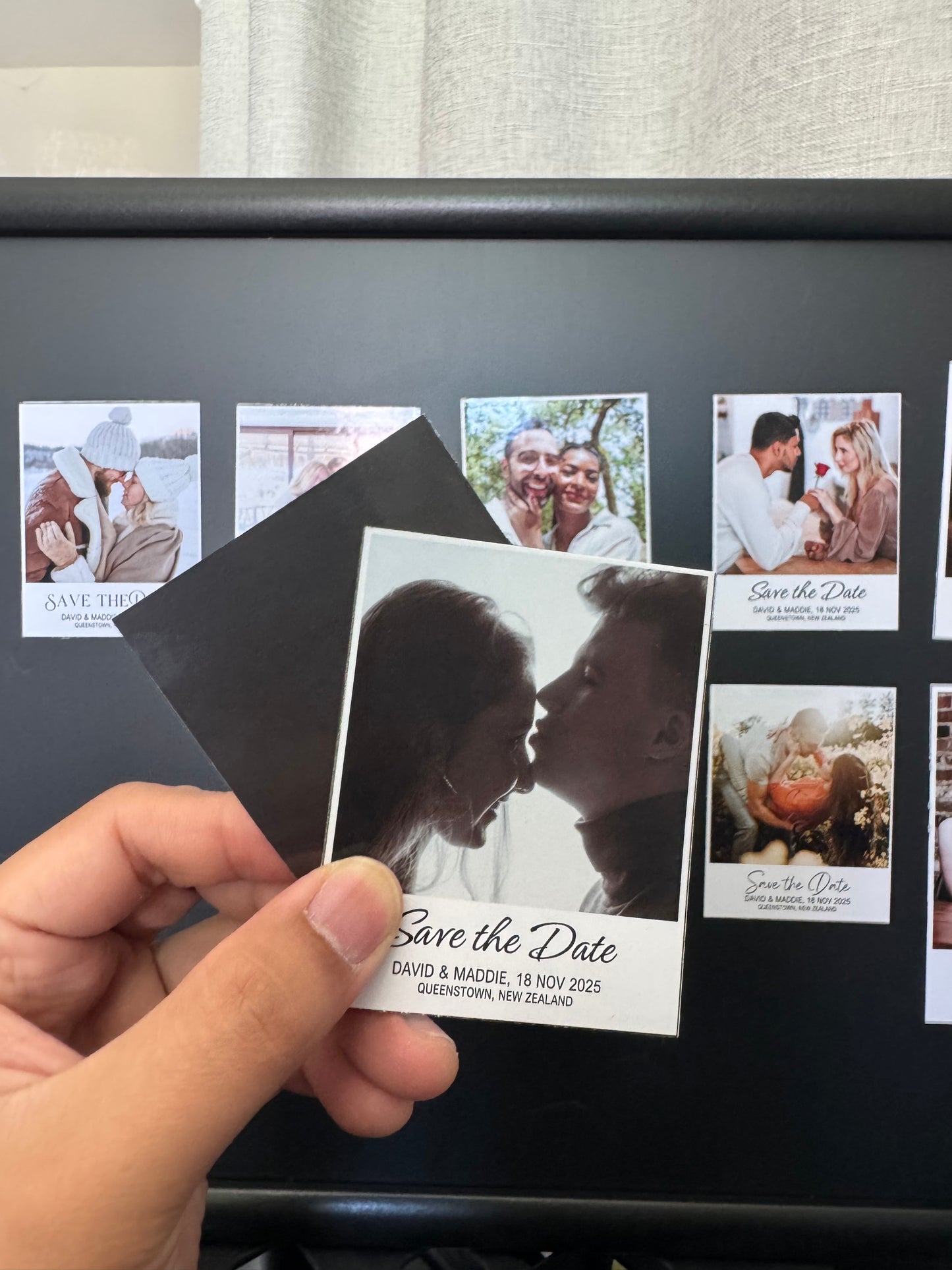 Save the Date Photo Magnets – Announce Your Special Day with Style! (Available in Multiple Sizes & Sets)