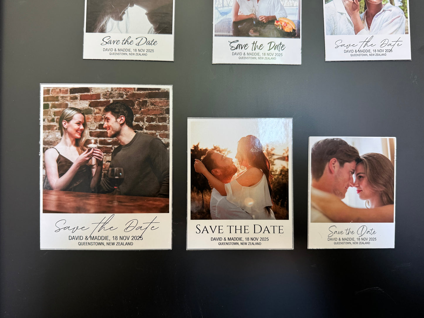 Save the Date Photo Magnets – Announce Your Special Day with Style! (Available in Multiple Sizes & Sets)