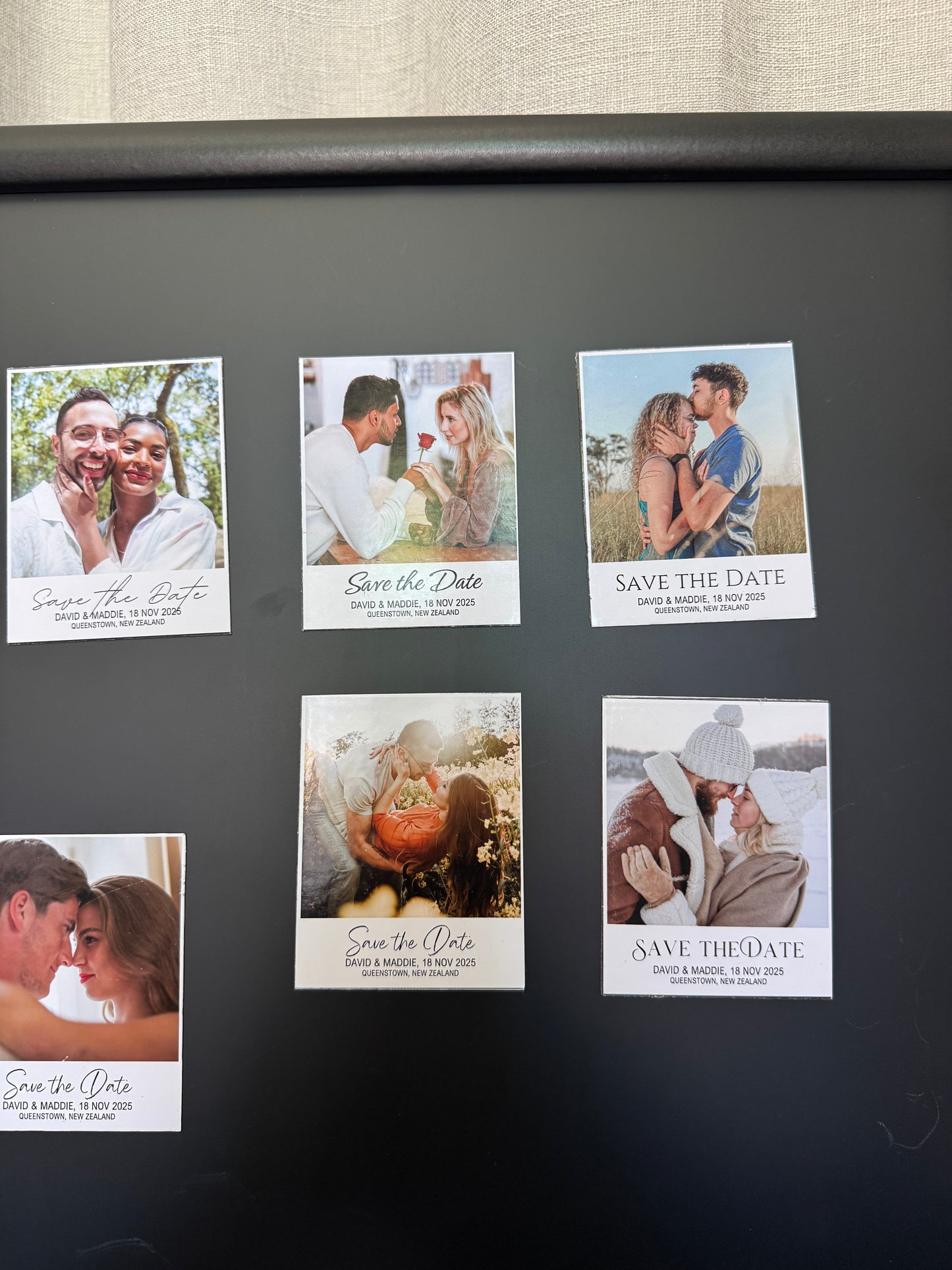 Save the Date Photo Magnets – Announce Your Special Day with Style! (Available in Multiple Sizes & Sets)