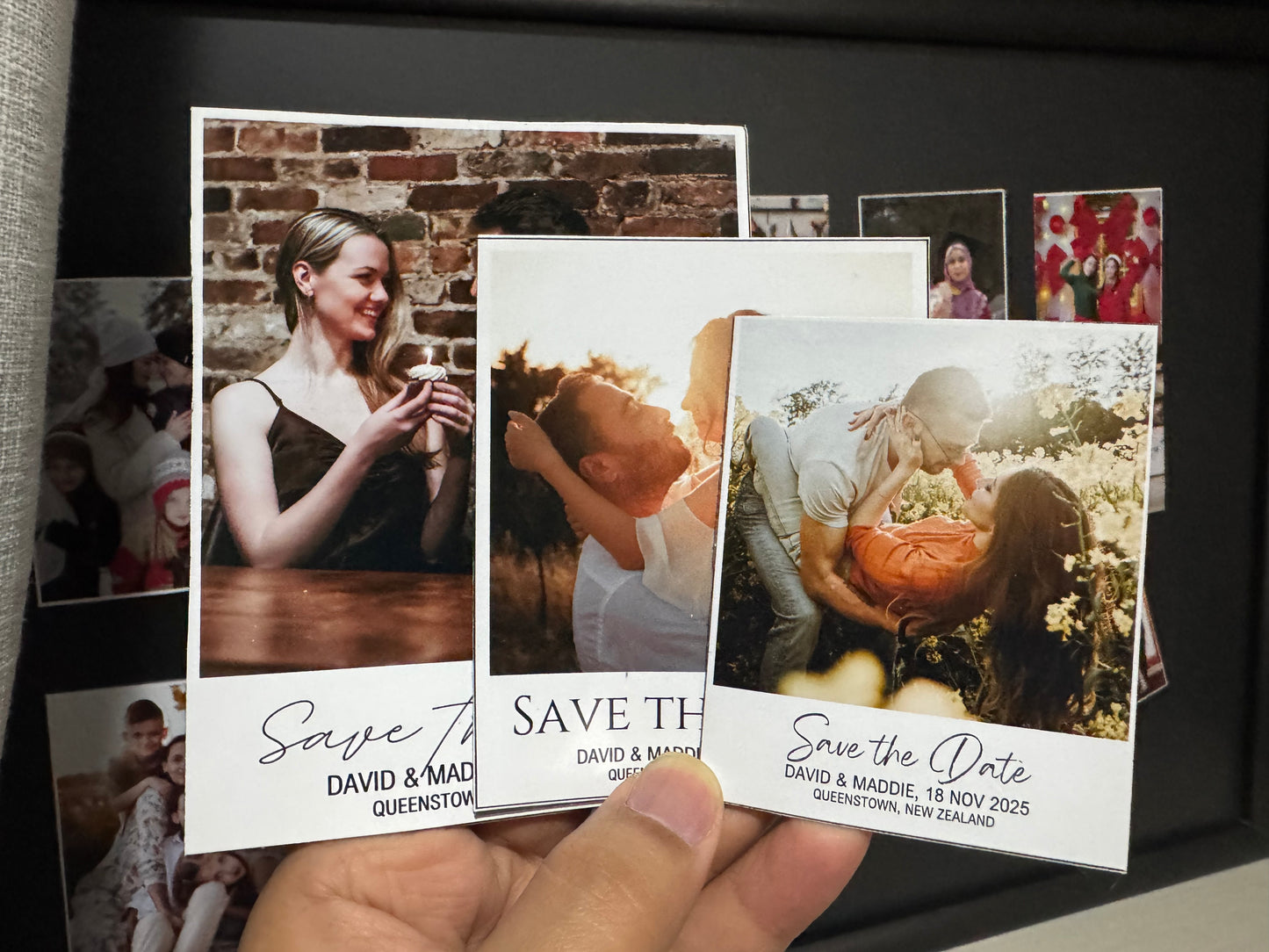 Save the Date Photo Magnets – Announce Your Special Day with Style! (Available in Multiple Sizes & Sets)