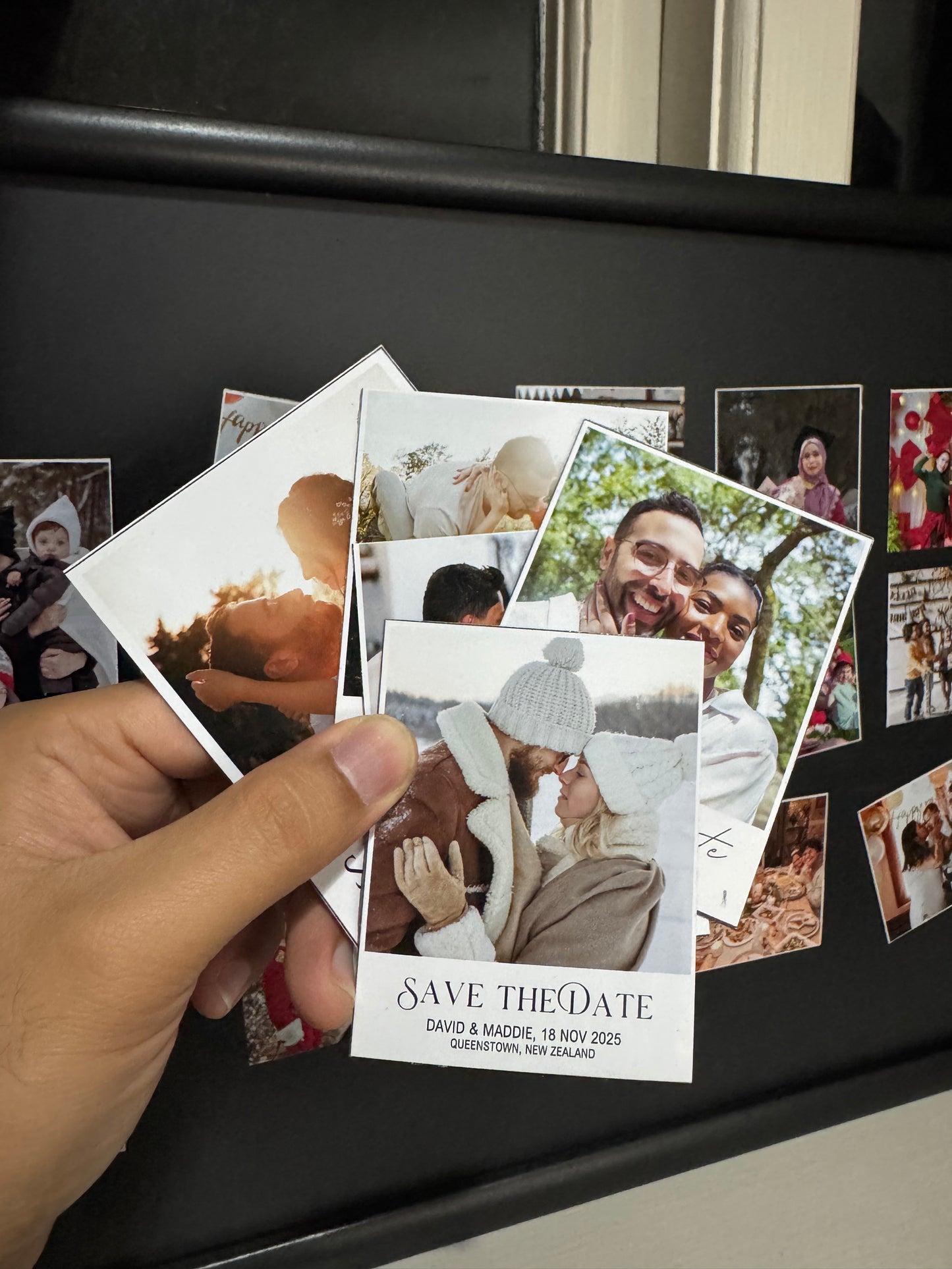 Save the Date Photo Magnets – Announce Your Special Day with Style! (Available in Multiple Sizes & Sets)